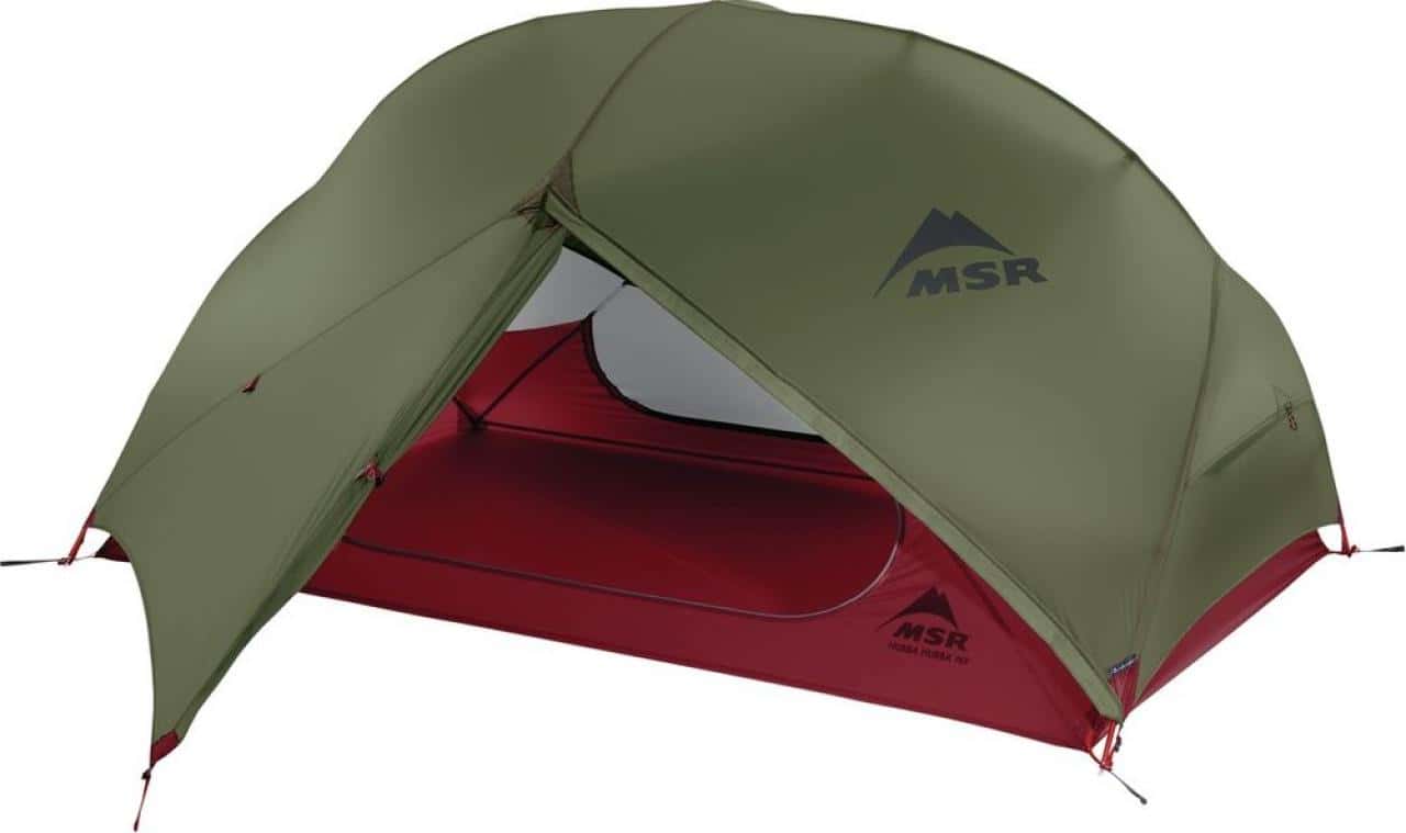 MSR Hubba Hubba NX 2人用テント - 寝袋2点 MSR Hubba Hubba NX 2-Person Backpacking Tent | 68travel
